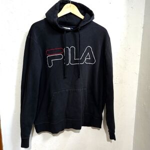 FILA | Men's Black Hoodie